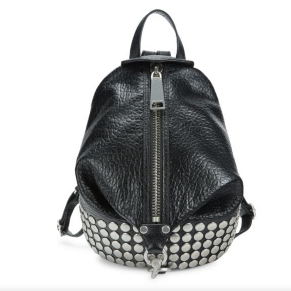 Authentic Rebecca Minkoff Medium Julian Leather Studded Backpack